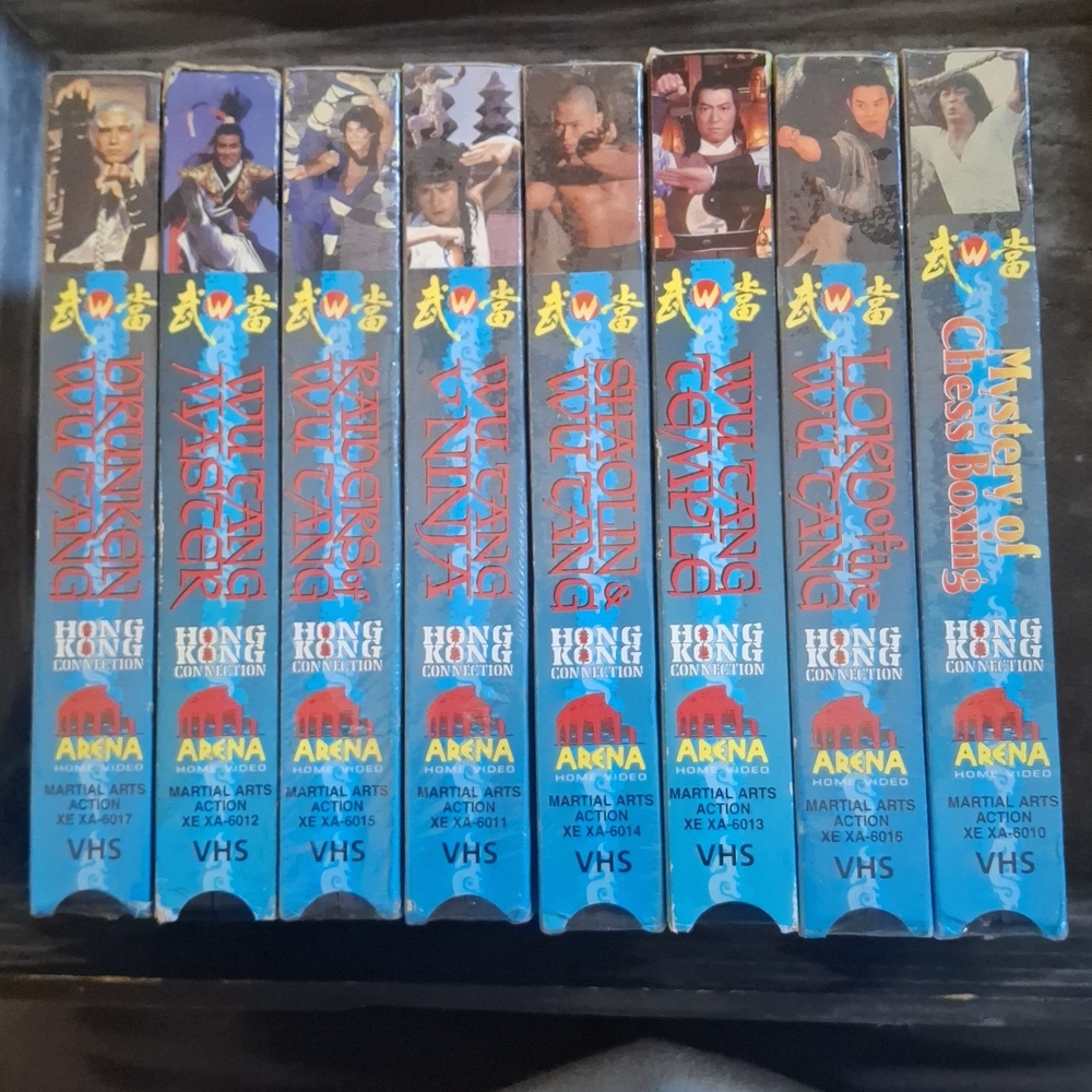 Barena Martial Arts VHS Set - Vibrant Blue